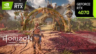 Horizon Forbidden West PC | RTX 4070 4K, 1440p, 1080p DLSS 3.5 Frame Generation | PC Performance