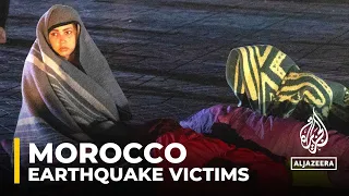 Morocco earthquake: Disaster victims sleeping on streets