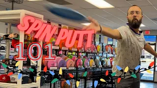 Get Good at Disc Golf "How to Spin Putt": VLogmas Day 18