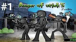 anger of stick 5 game play video