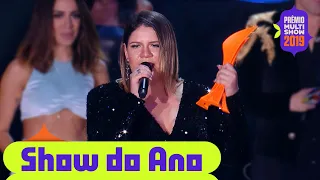 Marília Medonça vence a categoria Show do Ano e faz agradecimento! | Prêmio Multishow 2019