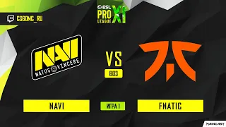 NAVI vs fnatic [Map 1, Inferno] BO3| ESL PRO LEAGUE SEASON 11