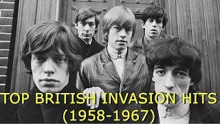 TOP 100 BRITISH INVASION HITS  - 1960's BRITISH INVASION