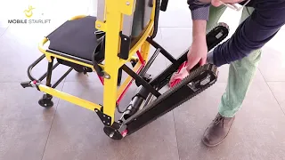 Mobile Stairlift Genesis | A Mobile Powered Stair Chair for Home & EMS Use
