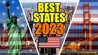 Top 10 GREATEST STATES to Live in America for 2023