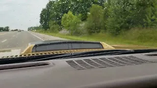 1981 Camaro Z28 Air Induction Flap Opening Highway Test