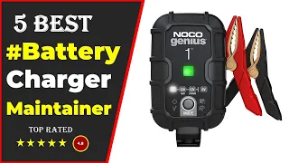 ✅ Top 5: Best Battery Charger & Maintainer 2023  [Tested & Reviewed]