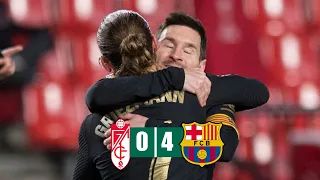 Granada vs Barcelona 0-4 All Goals & Highlights 09/01/2021 HD