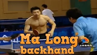 Ma Long Backhand Techniques