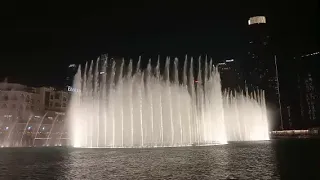 Beautiful mind blowing ⛲ Fountain Show Dubai Mall