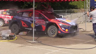 WRC Vodafone Rally de Portugal 2023 | Car Wash After Shakedown