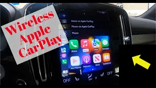 Wireless Apple CarPlay 2019 2020 2021 Volvo XC40 iOS 15 CarlinKit 3.0 Convert Wired to Wireless