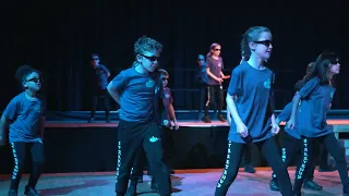 Streetenvy Feb 2024 Show ☆ age 6-9 street dancers - Men In Black routine ☆