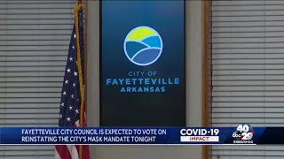 fayetteville mask mandate vote