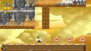 New Super Luigi U - 9-2. P Switch Peril [ALL STAR COINS]