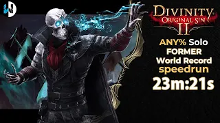 [Former world record] - Any% speedrun Divinity: Original Sin 2 [23m:21s]