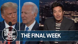 Trump and Biden Campaigns Go All Out Week Before Election | The Tonight Show