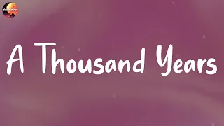 Christina Perri - A Thousand Years (Lyrics) | James Arthur, Maroon 5,... (Mix Lyrics)