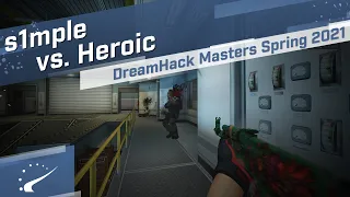 s1mple vs. Heroic - DreamHack Masters Spring 2021