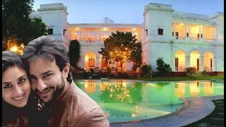 Pataudi Palace Tour | House of Pataudi | Saif Ali Khan & Karina Kapoor | Outside & Inside Pictures