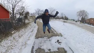 January 17, 2024 winter skating in Canada!!