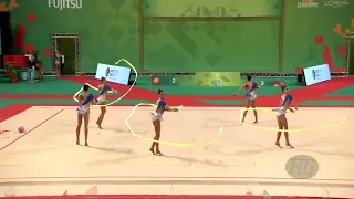 Italy (ITA) - 2022 Rhythmic Worlds, Sofia (BUL) - Qualifications 3 Ribbons + 2 Balls