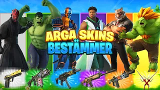 ARGA SKINS SKINS BESTÄMMER MINA VAPEN I FORTNITE