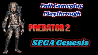 Predator 2 - Full Gameplay Playthrough - SEGA Genesis