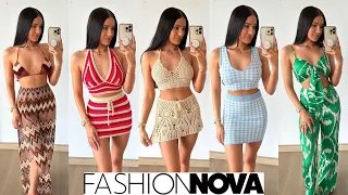 HUGE FASHION NOVA SPRING/SUMMER TRY ON HAUL 2023