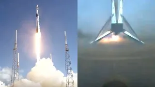 Falcon 9 launches ANASIS-II & Falcon 9 first stage landing