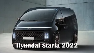 Минивэн Hyundai Staria 2022 с салоном на 7, 9 и 11 посадочных мест