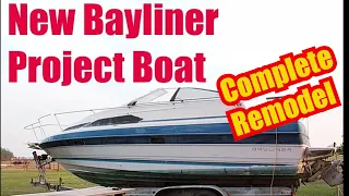 Bayliner Ciera 2450 Project Boat Restoration for the Great Loop, Purchase/Clean up Update Part 1