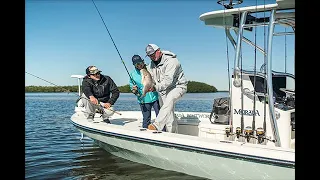 Florida Sportsman Watermen - Charlotte Harbor Backcountry with Brittany and Austin Oskey