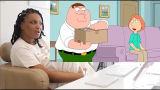 family guy funny moments - peter opens quagmire's package