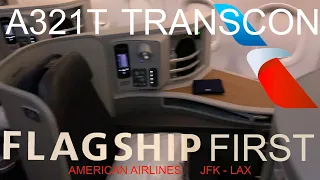 American Airlines Flagship First | A321T JFK - LAX
