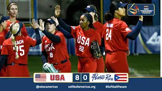 LIVE | FIELD 1 | PUERTO RICO VS USA #WBSCAMERCIAS PAN AM CHAMPIONSHIPS #GUATEMALA