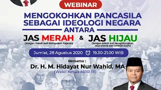 Webinar-Mengkokohkan Pancasila Sebagai Ideologi Negara