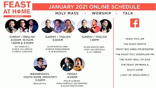 Feast At Home Bay Area District | English | 8:00AM | 10 Jan 2021