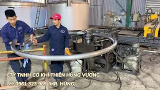 Máy uốn ống 3 trục thủy lực - LH: 0961 323 989 (Mr. Hùng)