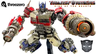 WOW! Transformers Rise Of The Beasts OPTIMUS PRIME Threezero DLX Action Figure Review