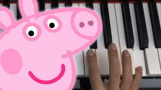 Learn to Play the Peppa Pig Theme!  EASY Piano Tutorial