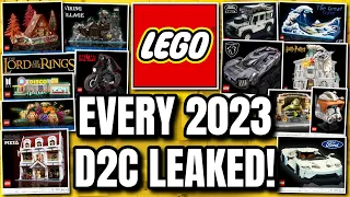 EVERY LEGO 2023 D2C LEAKED! (All LEGO LEAKS Know So Far!)