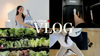 PRODUCTIVE VLOG *first week of june* 🍓 workout motivation + getting back into a routine