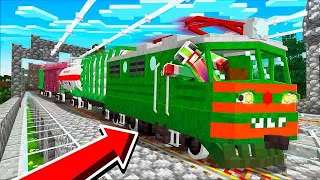 BECOMING A TRAIN DRIVER IN MINECRAFT!