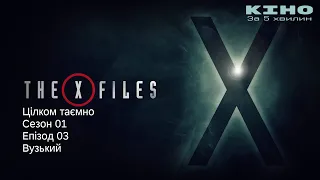 Цілком таємно/X-Files. Сезон 01 епізод 03. Вузький