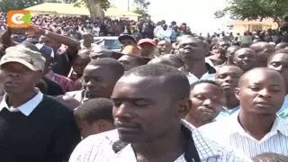 CORD leader Odinga visits Nyamira in mission to secure stronghold