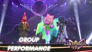 Group Performance: "Firework" by Katy Perry | The Masked Singer AU Season 4