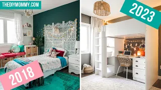 Epic Teen Room Transformation with a Trendy Loft Bed & Study Nook