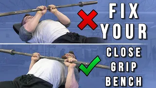 10 Close Grip Bench Press Mistakes and How to Fix Them