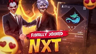 Joined Nxt Guild | Classy Bhai Thanks Bro❤️🔥 | Nxt Level | 1v4 With Nxt @classyfreefire players🥶